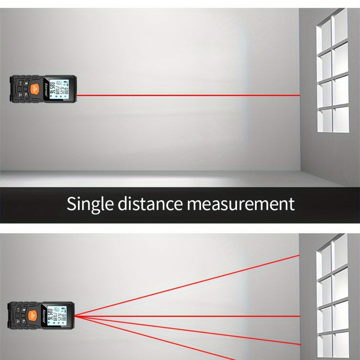Aicevoos Digital Laser Rangefinder 50M 70M 100M 120M Laser Distance Meter Trena Laser Tape Measure Roulette Range Finder
