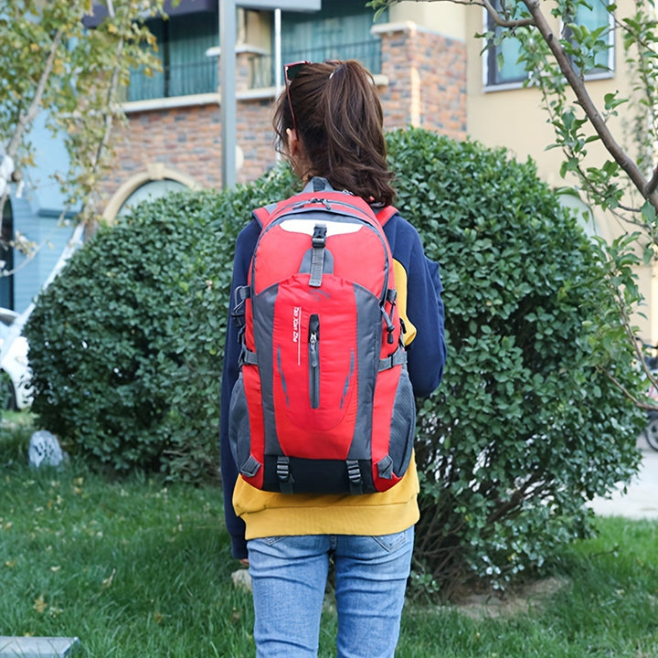 Large-Capacity Outdoor Travel Backpack for Men and Women – Lightweight Hiking & Trekking Rucksack, Durable Polyester, Hand Washable – Versatile Luggage Duffel with Multiple Pockets and Comfort Straps