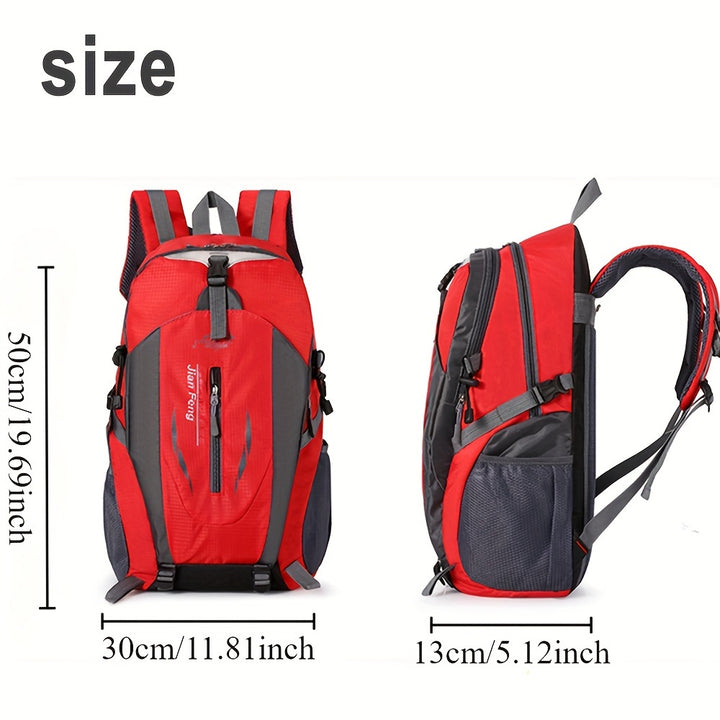 Large-Capacity Outdoor Travel Backpack for Men and Women – Lightweight Hiking & Trekking Rucksack, Durable Polyester, Hand Washable – Versatile Luggage Duffel with Multiple Pockets and Comfort Straps
