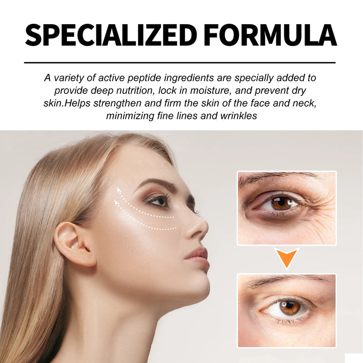 Absorbs Easily Wrinkle-resisting Essence Anti-aging Brighten Fade Fine Lines Strengthen Firm Face Neck Skin Venom Peptide Serum