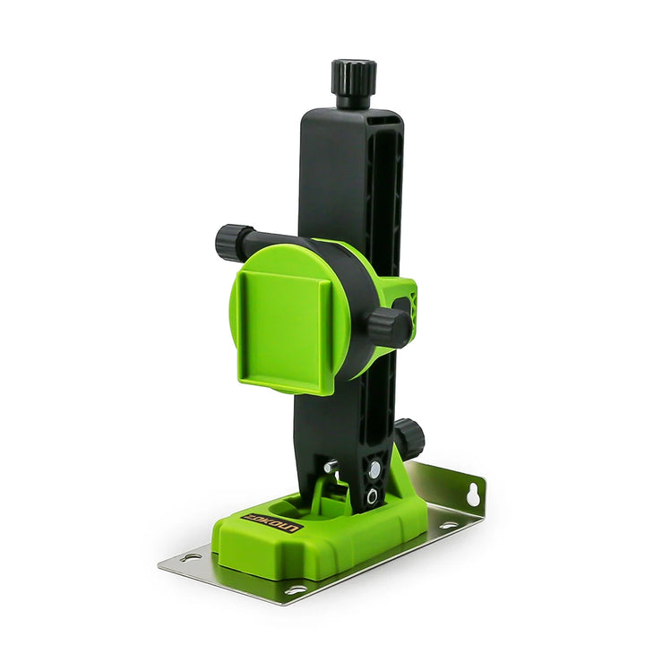 ZOKOUN LB07 Laser Level Fine-Tuning Wall Bracket Strong Magnetic Pivoting Hanging Base with 360° Adjustable Clip For 3D Laser