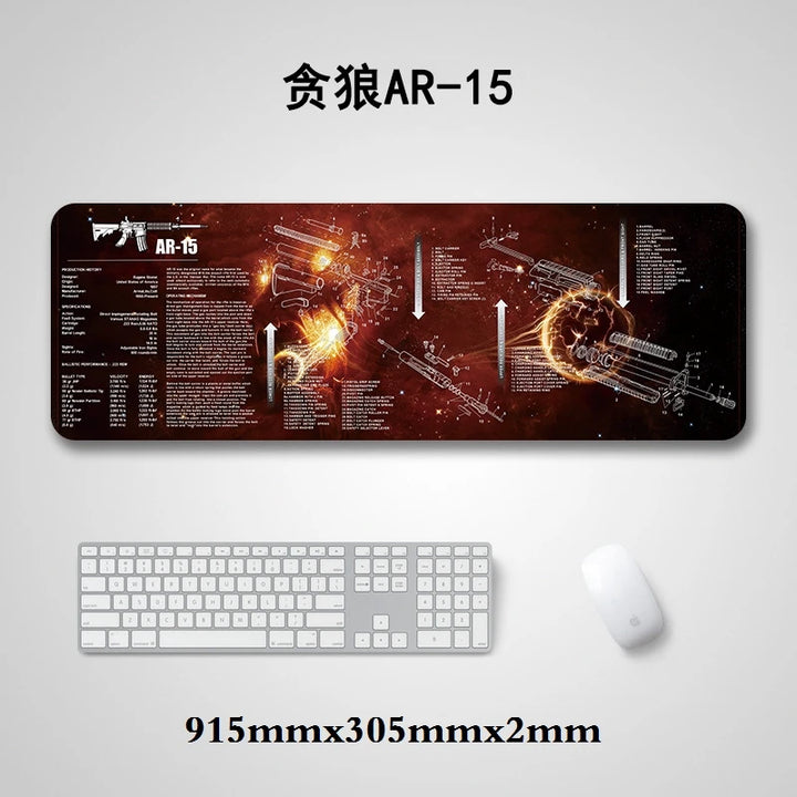 New Gun Cleaning Mat for AR15 AK47 Glock colt1911 SIG SAUER P320 M92 Rifle Pistol Gun smith Repair Build Tool Kits Bench Pads