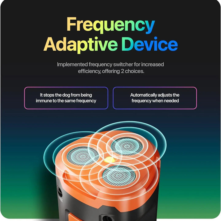 Handheld Rechargeable Outdoor Dog Repeller High Distance 49ft Ultrasonic Bark Control Made of Durable Plastic