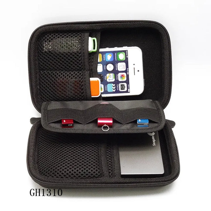 Cable Organizer Bag Headphones Case Power Bank Case Electronic Gadget Organizer Cable Bag USB Wires Charger Digital Storage Box