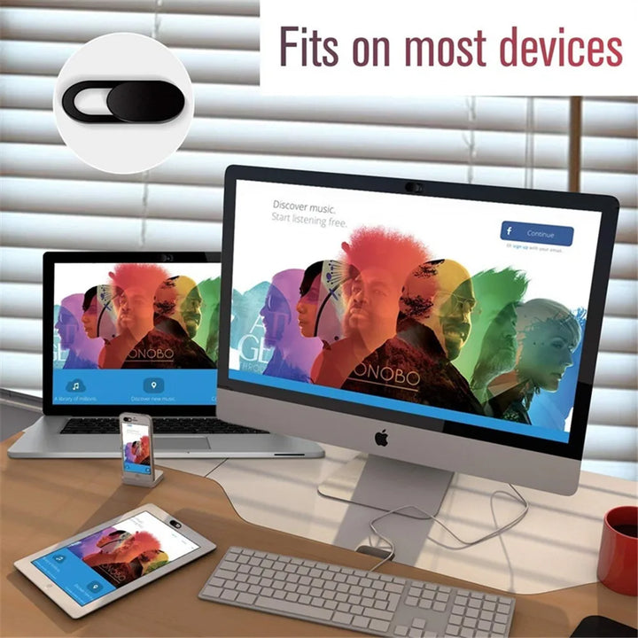 Webcam Cover Universal Phone Antispy Camera Cover For iPad Laptop PC Macbook Tablet lenses Universal Phone Antispy Camera Cover