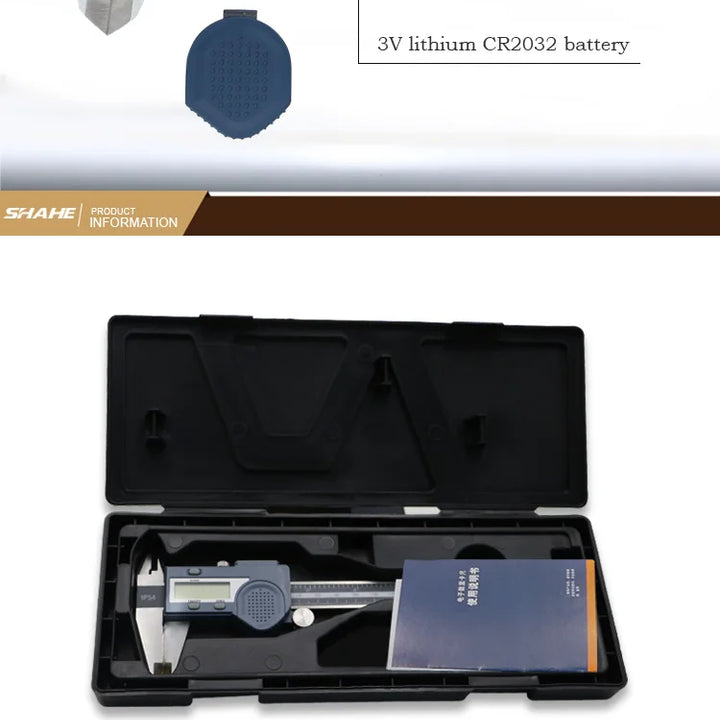 Shahe Digital Caliper 150 mm Electronic Vernier Caliper Micrometer Paquimetro Digital 150 mm Caliper Stainless Steel