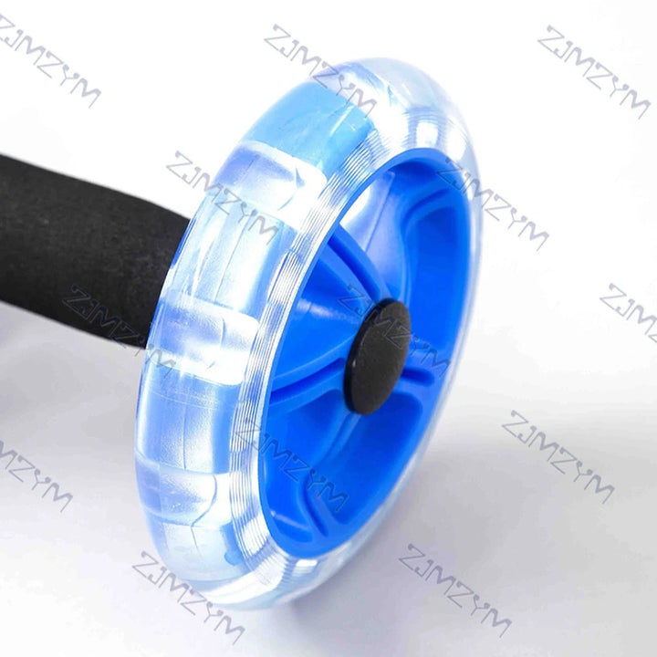 2Pcs/Pack Ab Double Wheels Roller Stretch Elastic Resistance Coaster Exercise Abdominal Muscle Wheel Rollers Fitness Equipment