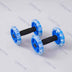 2Pcs/Pack Ab Double Wheels Roller Stretch Elastic Resistance Coaster Exercise Abdominal Muscle Wheel Rollers Fitness Equipment
