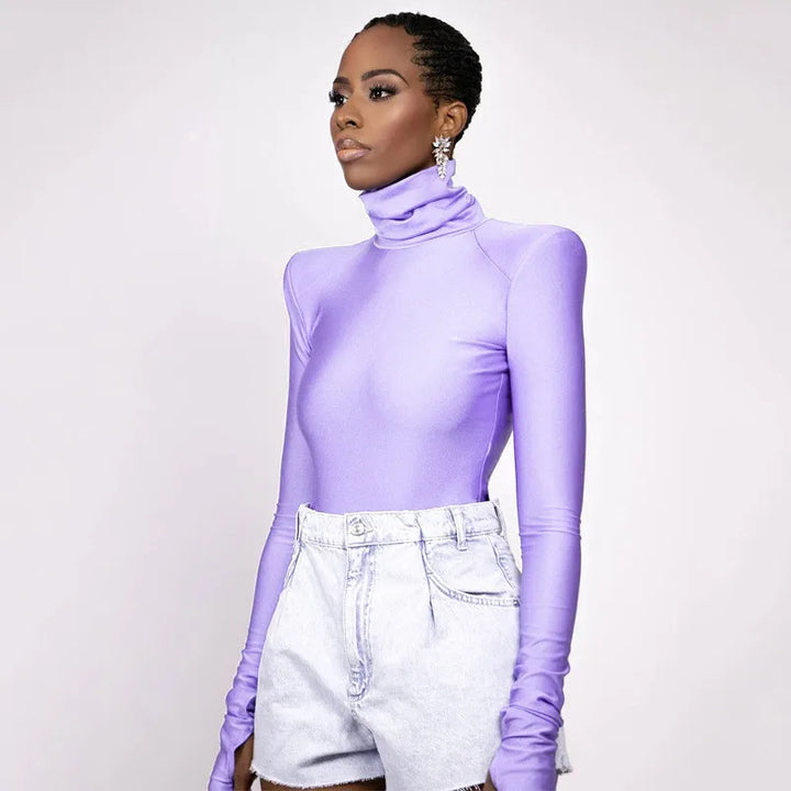 AHAgaga Loungewear Long Sleeve Fitness Rompers Women Jumpsuits Sexy Office Lady Fashion Bodysuit One Piece Female Overalls Tops