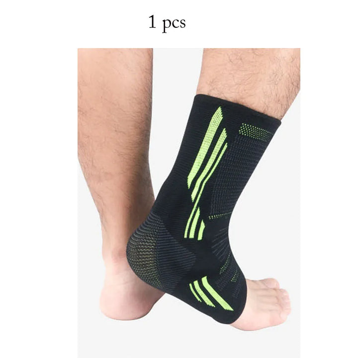 2020 New Men's Ankle Support Running Football Joints Protection Black Foot Bandage Elastic Ankle Brace Band Guard Sport Safety