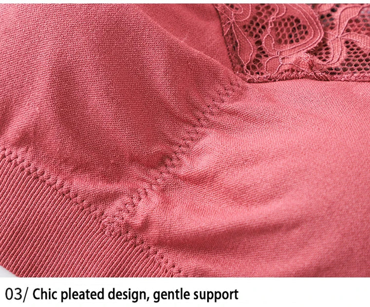 Bras For Women Plus Size Push Up Bra Sexy Lace Underwear Sleep XL XXL Bralette Seamless Vest With Pad Underwear Top BH
