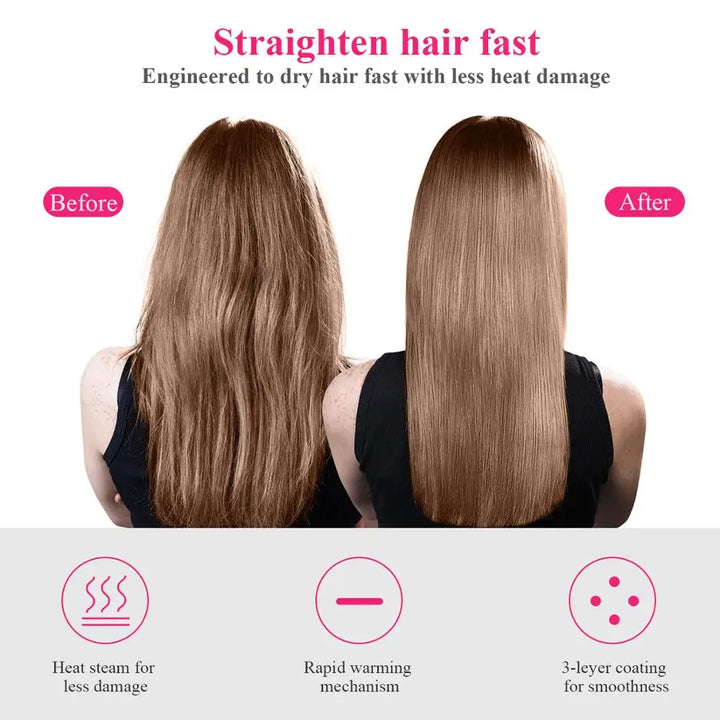One-Step Volumizer Hair Dryer And Hot Air Brush 4 In 1 Hair Dryer Brush Blow Dryer Brush In One Ceramic Coating Hot Air Brush