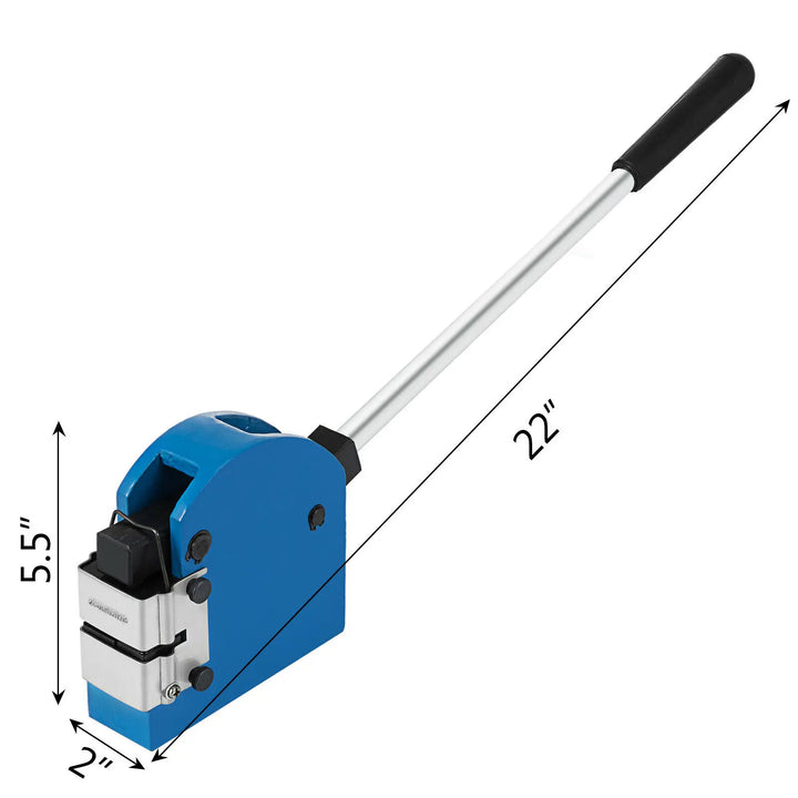 VEVOR Sheet Metal Shrinker and Stretcher Kit with 2 Jaws 1 Housing Compound Lever 2 in 1 Manual Shaping Bending Forming Machine