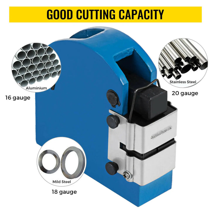 VEVOR Sheet Metal Shrinker and Stretcher Kit with 2 Jaws 1 Housing Compound Lever 2 in 1 Manual Shaping Bending Forming Machine