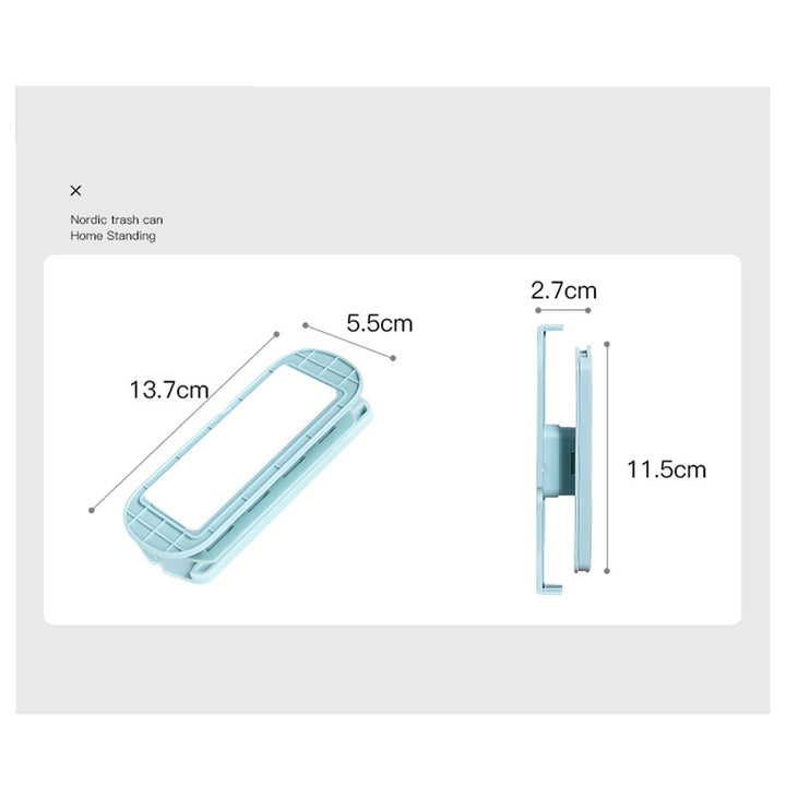 Self Adhesive Power Strip Desktop Socket Holder Fixator Cable Wire Organizer Wall-Mounted Socket Fixer Remote Holder Hook