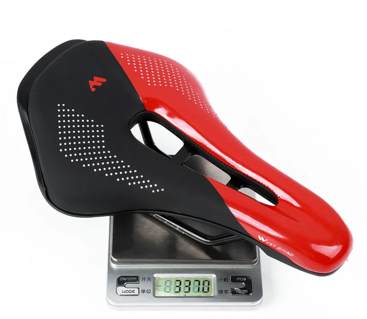 WEST BIKING Bicycle Saddle Seat Road Mountain Bike Cushion For Men Women PU Leather Shockproof Racing Saddle MTB Cycling Saddles