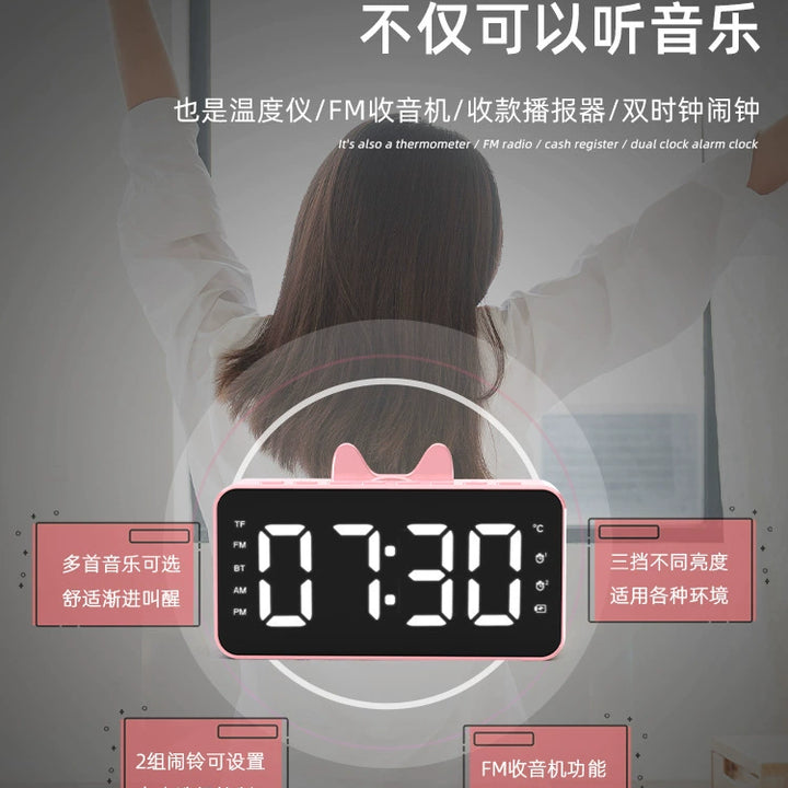 Smart Table Alarm Clock Light Child Home Digital Timer Cute Alarm Clock Bedroom Decor Led Despertador Electronic Gadget Ornament