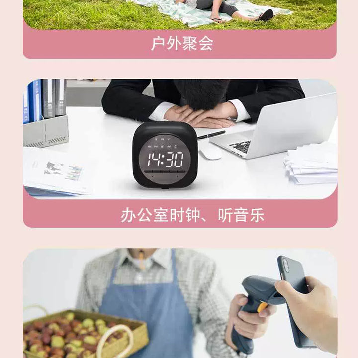 Smart Table Alarm Clock Light Child Home Digital Timer Cute Alarm Clock Bedroom Decor Led Despertador Electronic Gadget Ornament