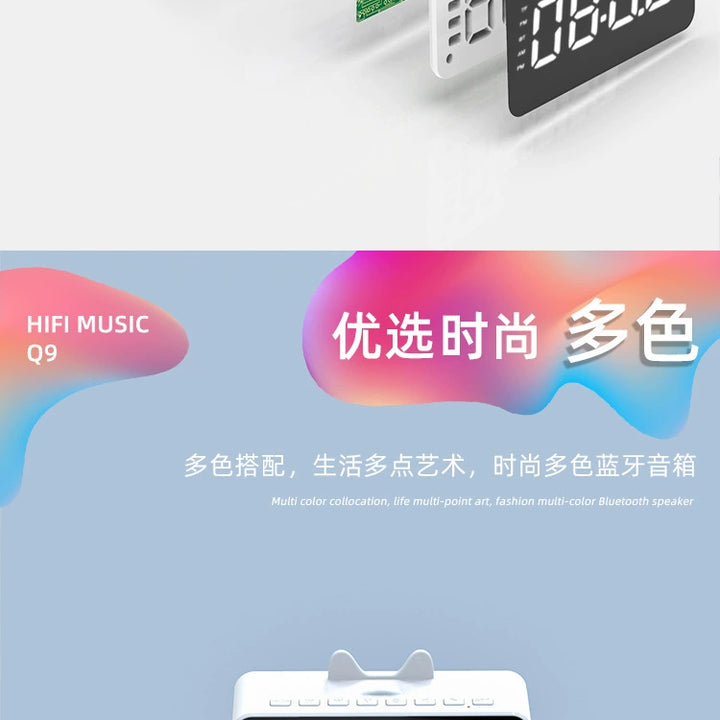 Smart Table Alarm Clock Light Child Home Digital Timer Cute Alarm Clock Bedroom Decor Led Despertador Electronic Gadget Ornament