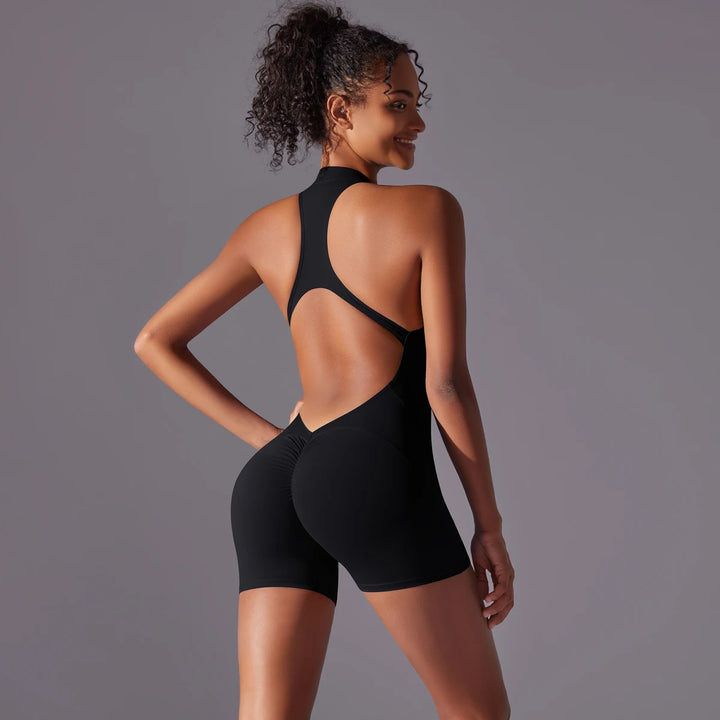 Women Bodysuits Gym Push Up Workout Clothes Fitness Sports Bodysuit Yoga Suit  Breathable Quick Drying Sports Yoga Clothing