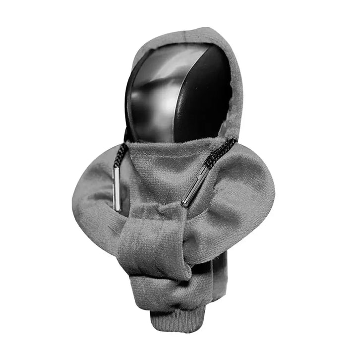Fashion Hoodie Car Shift Knob Cover Manual Handle Gear Lever Decoration Hoodie Cover Automatic Car Interior Accessories