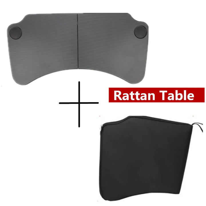 For 17-24 Tesla Model 3/Y Multi-fuctional Table Car Steering Wheel Laptop Tray  Accessories Steering Wheel Food Desk Port