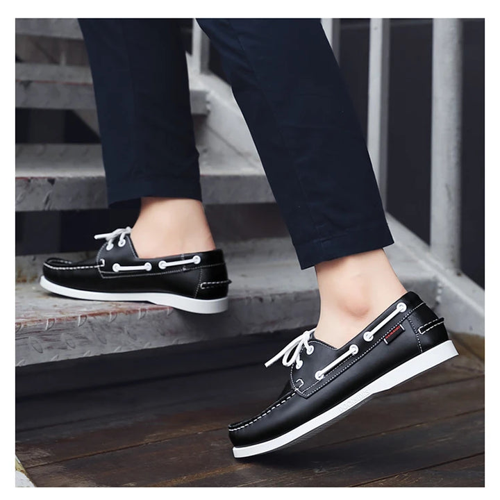 2025 New  Loafers Men  Sneakers Driving Shoes Casual Men Shoes  Footwear Docksides Classic Boat Shoes