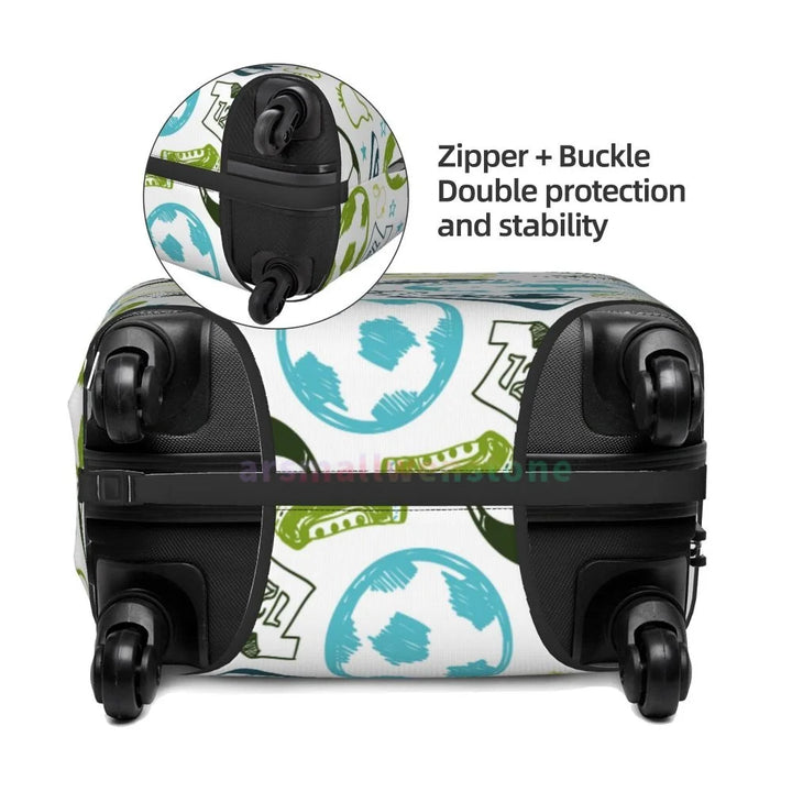 Football Luggage Cover Suitcase Protector Thicken Elasticity Dust Covered Anti-scratch Protective Case 18-32 Inch