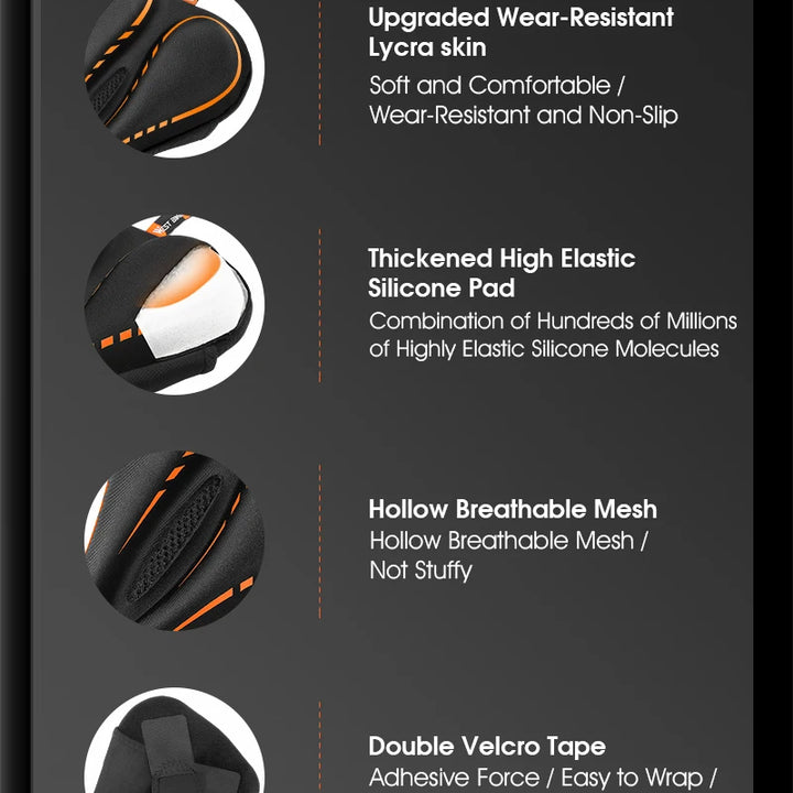 WEST BIKING Bicycle Saddle Cover Silicone Shockproof Bike Cushion Cover Breathable Rebound Bike Seat Cover Cycling Accessories