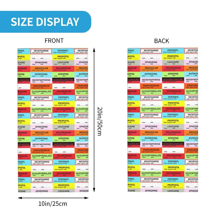 Custom Nursing Pattern Nurse Bandana Neck Gaiter for Ski Cycling Women Men Wrap Scarf Health Care Headband Warmer