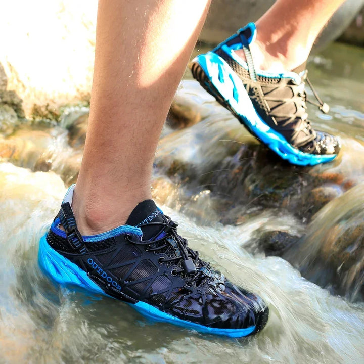 Runing Shoes Men Women Trekking Outdoor Sport Shoes Non Slip Tactical Climbing Shoes Water Upstream Ladies Sneakers Quick Drying
