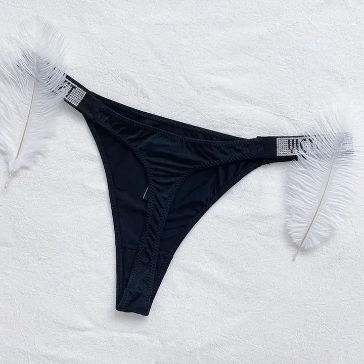 2025New Women'S Underwear, Smooth Low-Waisted Sexy Women'S Thong, Attractive, Breathable, Shiny, Sexy And Comfortable In One