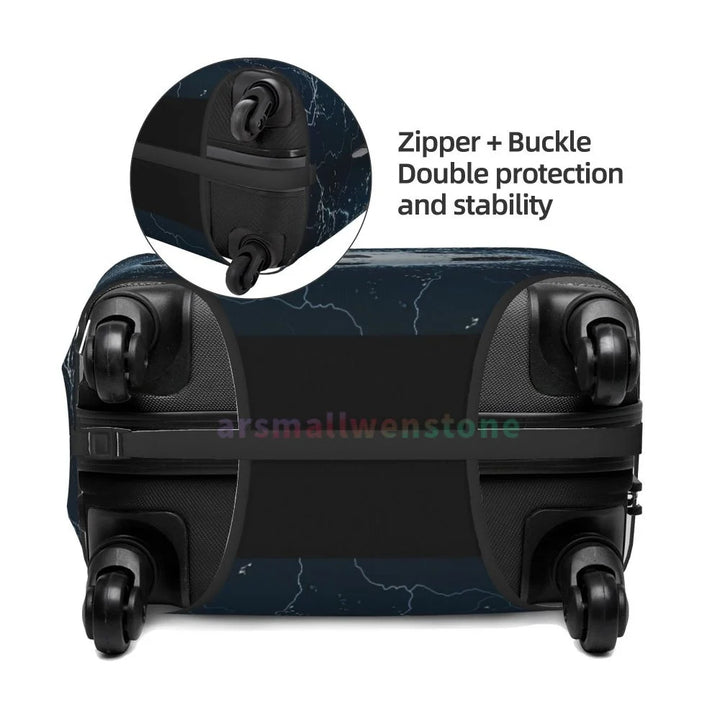 Football Luggage Cover Suitcase Protector Thicken Elasticity Dust Covered Anti-scratch Protective Case 18-32 Inch