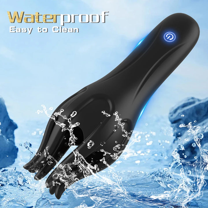 Glans Stimulate Trainer Vibrator Men Penis Delay Exerciser Stimulate Masturbation Massager Vibrating Endurance Trainning Sex Toy