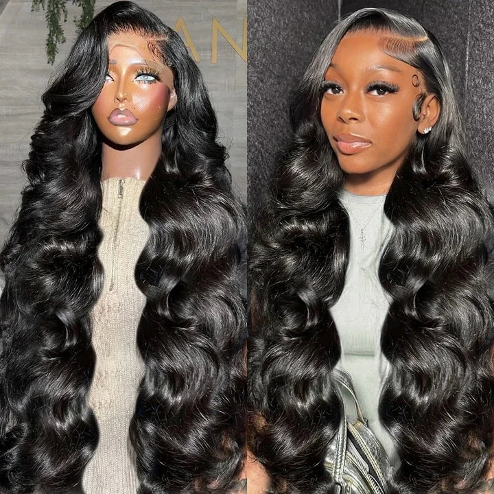 34 32 30In Body Wave Human Hair Lace Frontal Wigs 13x4 13x6 Transparent Lace Front Wig For Black Women Wigs Human Hair