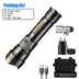 Powerful Led Flashlight Super Bright Tactical Torch Light Emergency Spotlights Telescopic Zoom Lantern Built-in Batte 18650ry