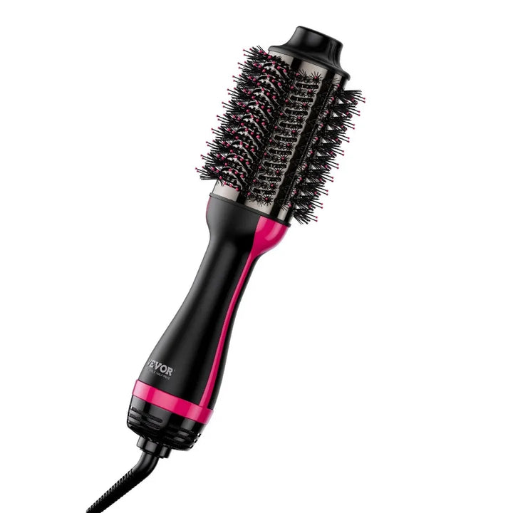 Hair Blow Dryer Brush Ionic Hair Styler Volumizer with 2.95 Oval Barrel