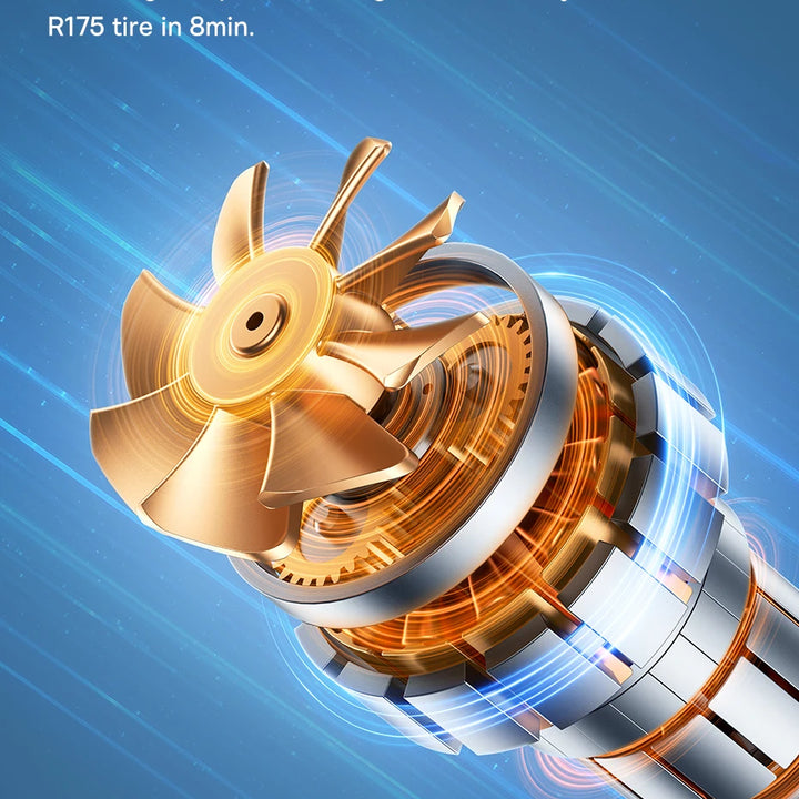 Baseus Wireless Air Pump Portable Air Compressor Smart Digital Electric Car Air Pump for Car Motorcycle Bicycle Inflator Pump