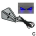 Universal Motorcycle LED Devil'Eyes Lights Demon Eyes Headlight Motorcycle Mini Projector Lens Lamp Car Decoration Lights