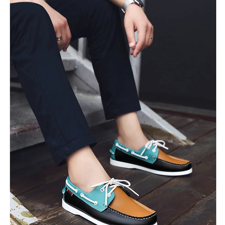 2025 New  Loafers Men  Sneakers Driving Shoes Casual Men Shoes  Footwear Docksides Classic Boat Shoes