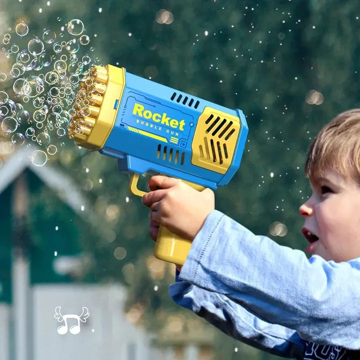 40 hole rocket launcher bubble machine outdoor blowing bubble toy [without battery and without bubble water]