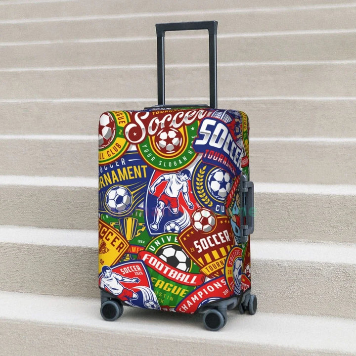 Football Luggage Cover Suitcase Protector Thicken Elasticity Dust Covered Anti-scratch Protective Case 18-32 Inch
