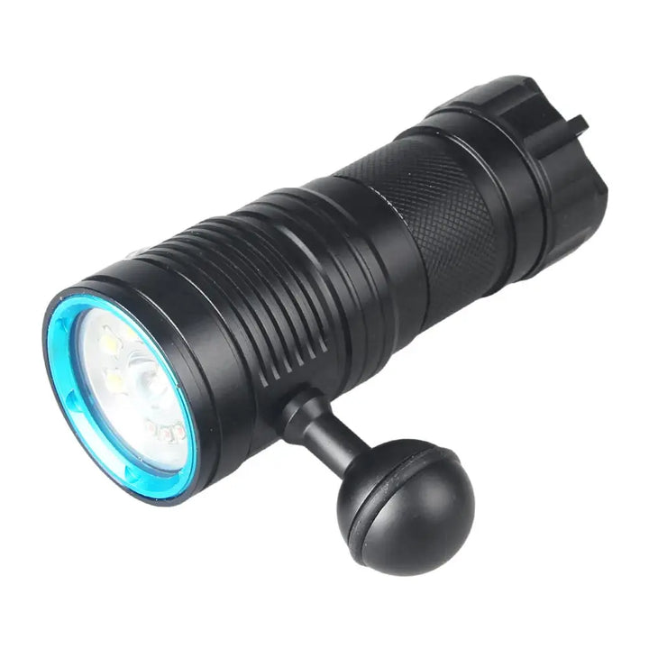 80W Professional Underwater 100M 10LED Diving Photography Fill Light Waterproof IPX8 White+Red+Blue Scuba Diver Snorkeling Torch
