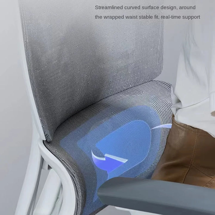 Ergonomic Office Chair with Adjustable Armrest, Lumbar Support, and Headrest – Perfect for Gaming and Desk Work