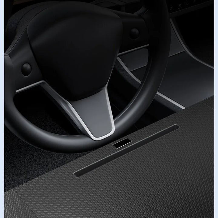 Desk Design for Tesla Model 3 / Y 2024 Car Steering Wheel Laptop Tray Food Desk Portable Office Table for Tesla