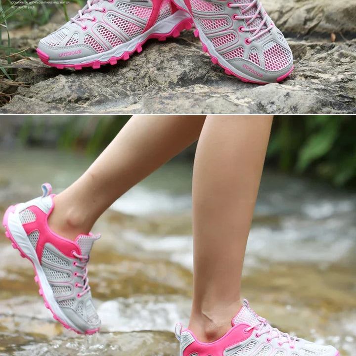 Runing Shoes Men Women Trekking Outdoor Sport Shoes Non Slip Tactical Climbing Shoes Water Upstream Ladies Sneakers Quick Drying