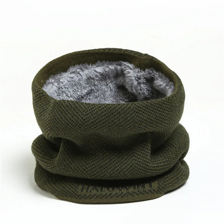 Thick Autumn Winter Warm Ring Scarf Men Women Soft Collor Neckerchief Outdoor Ski Full Mask Bufanda Muffler Knitted Neck Cover