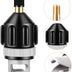 Inflatable Pump Boat Air Valve Adapter Universal SUP Board Inflator Converter With 4 Nozzles For Surfing Pump Mattress Airbed