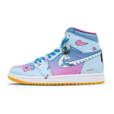 【Customize】Jordan Air Jordan 1 Vintage Basketball Shoes Unisex Sneakers shoes 555088-706