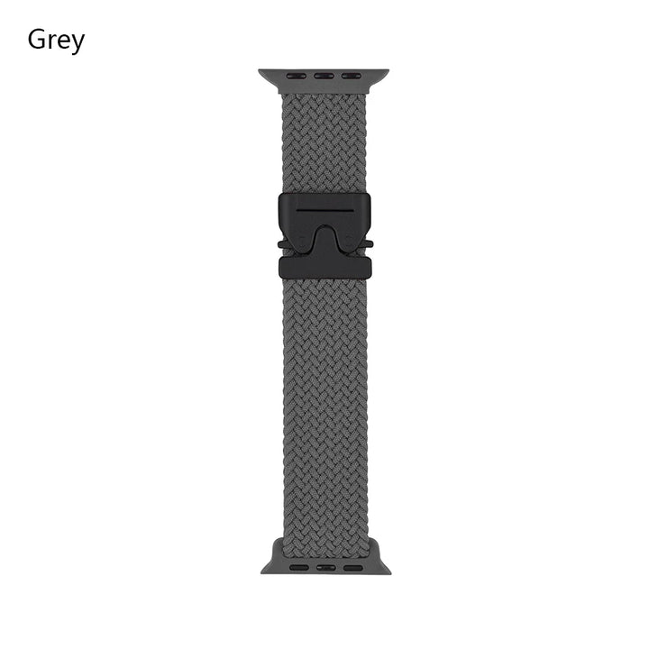 Nylon Canvas Watch Strap for Apple iWatch Series 10 42mm 46mm Ultra 1/2 49mm  S9 8 7 41mm 45mm  S4-6 40mm 44mm Parachute Buckle